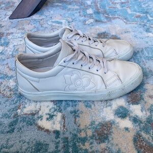 Furla white leather sneaker